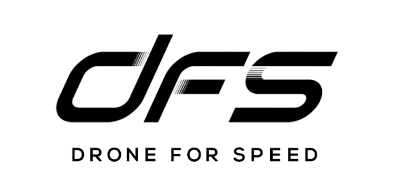 Drone for speed logo