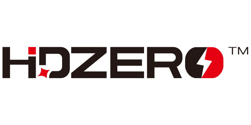 HDZERO logo in blue an red